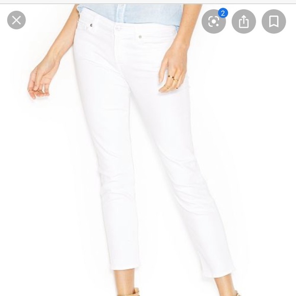 7 For All Mankind Denim - 7 For All Man Kind Jeans - Kimmie Crop - Size 24